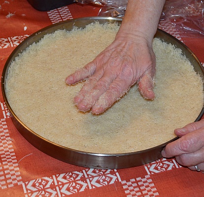 how to make kanafeh