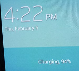 recharging cell phone