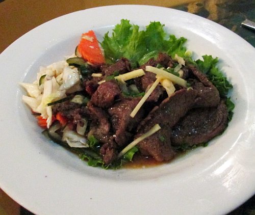 Tara Thai Ginger beef