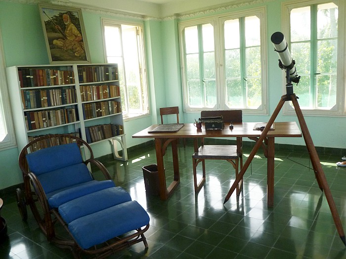 Hemingway's tower office