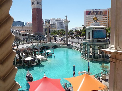 View from the Venetian Hotel