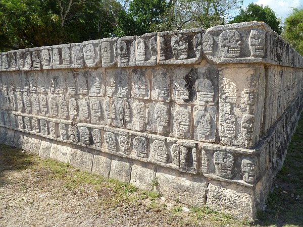 Chichen Itza memorial for the dead