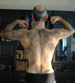 Back view with hair