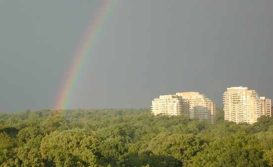 Rainbow over Somerset - May 30, 2003